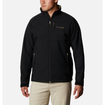 Columbia PHG Ascender Softshell, Chamarras Negros Para Hombre | 329174-NTK